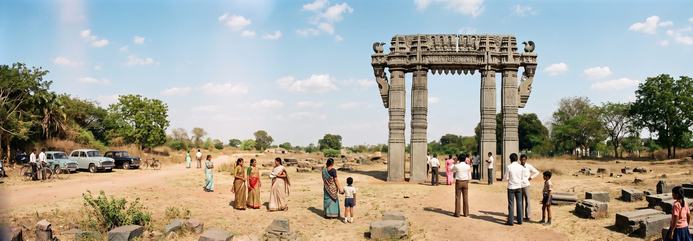 Kakatiya Kala Thoranam, Warangal, emblem of Kakatiya University
